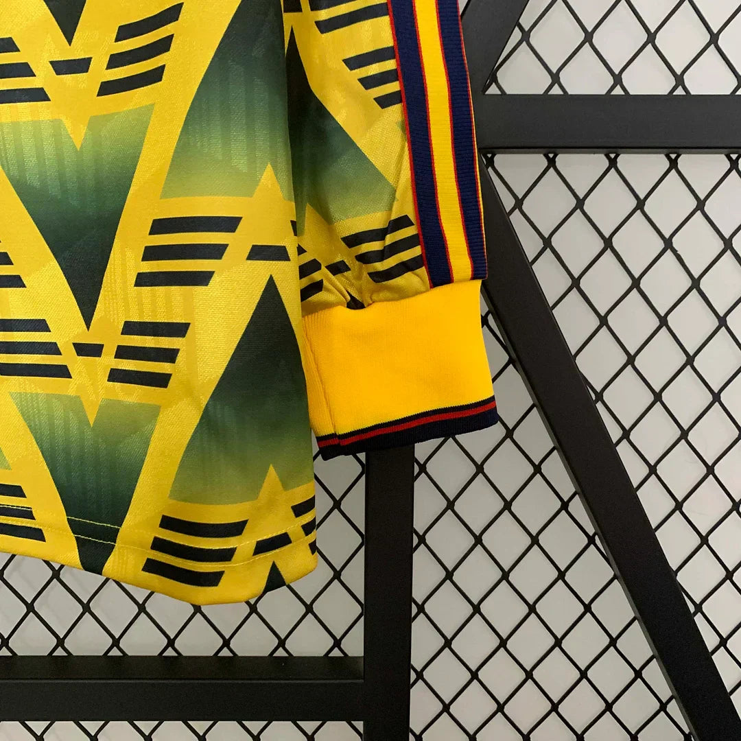 1991-1993 Retro Arsenal Visitante Manga Larga