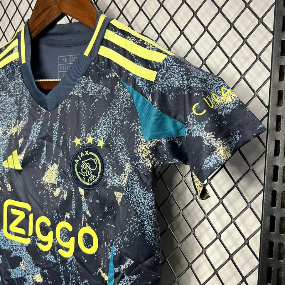 2024/2025 Ajax Visitante Kit Talla Niño