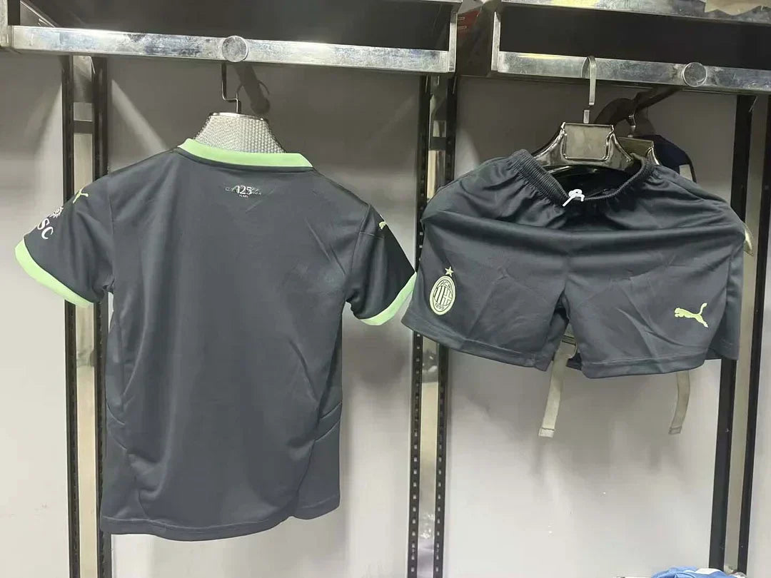 2024/2025 AC Milan Alternativa Visitante Talla Niño