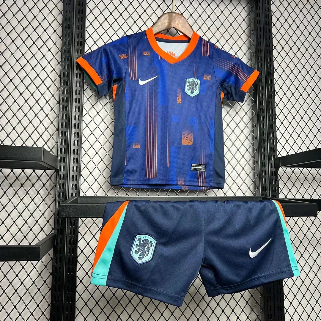 2024 Netherlands Visitante Kit Talla Niño