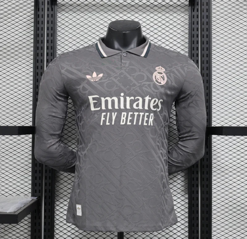 Real Madrid 2024/2025 Alternativa Kit Manga Larga