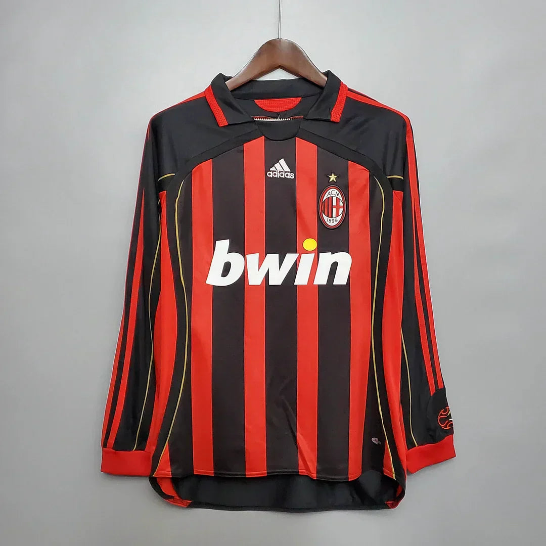2006/2007 Retro AC Milan Local Manga Larga