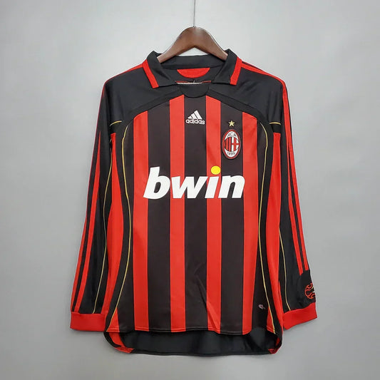 2006/2007 Retro AC Milan Local Manga Larga