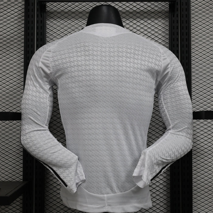 Real Madrid 2024/2025 Local Kit Manga Larga