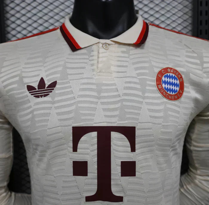 Bayern Munchen 2024/2025 Alternativa Kit Manga Larga