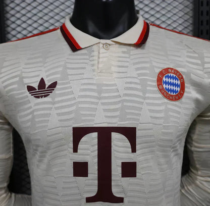 Bayern Munchen 2024/2025 Alternativa Kit Manga Larga