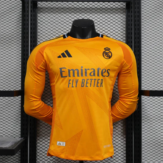 Real Madrid 2024/2025 Visitante Kit Manga Larga