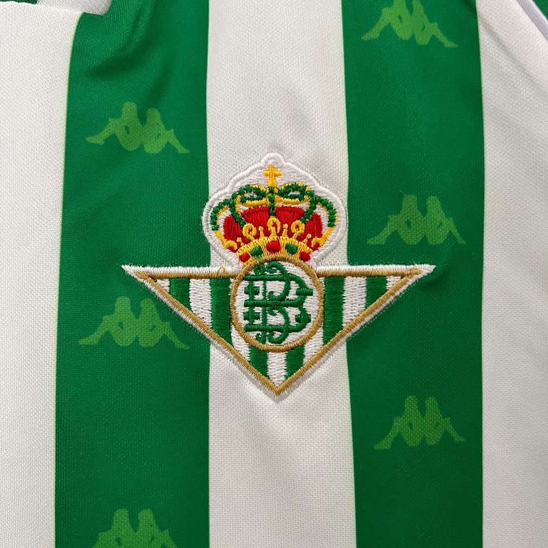 1995/1997 Retro Real Betis Local Kit Talla Niño