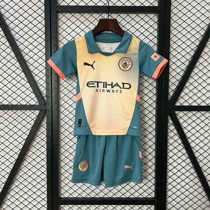 2024/2025 Manchester City Fourth Visitante Talla Niño