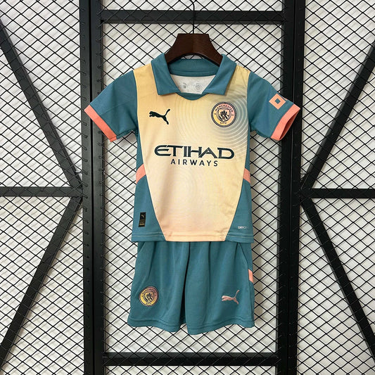 2024/2025 Manchester City Fourth Visitante Talla Niño