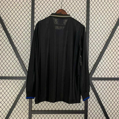 1993/1995 Retro Manchester United Visitante Manga Larga