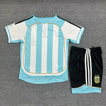2006 Retro Argentina Local Kit Talla Niño
