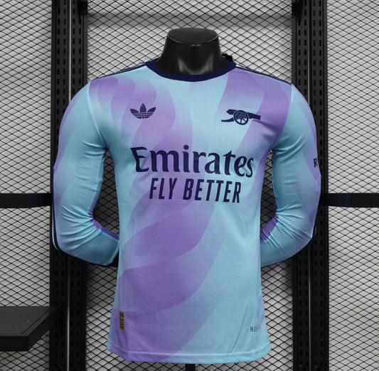 Arsenal 2024/2025 Alternativa Kit Manga Larga