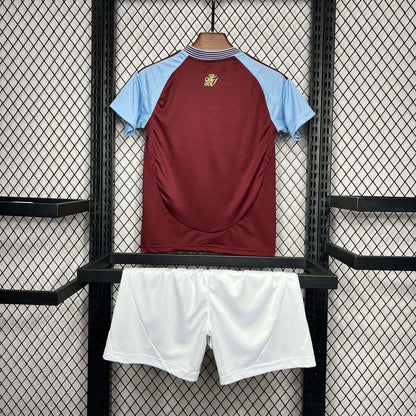 2024-2025 Aston Villa Local Kit Talla Niño