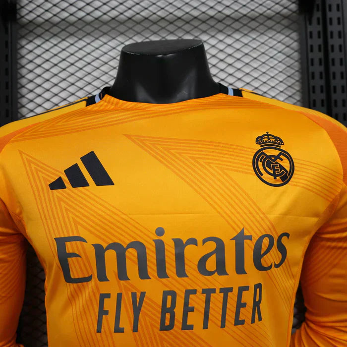 Real Madrid 2024/2025 Visitante Kit Manga Larga