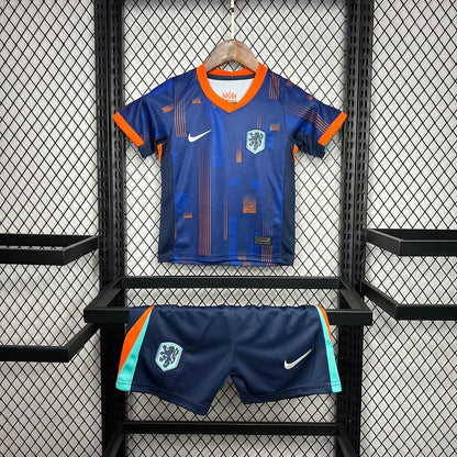 2024 Netherlands Visitante Kit Talla Niño
