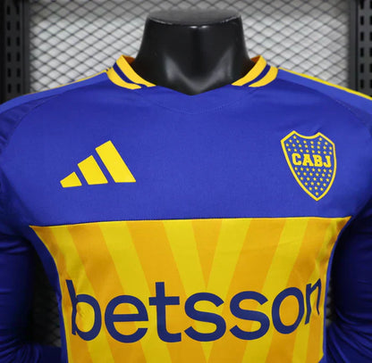 Boca Juniors 2024/2025 Local Kit Manga Larga