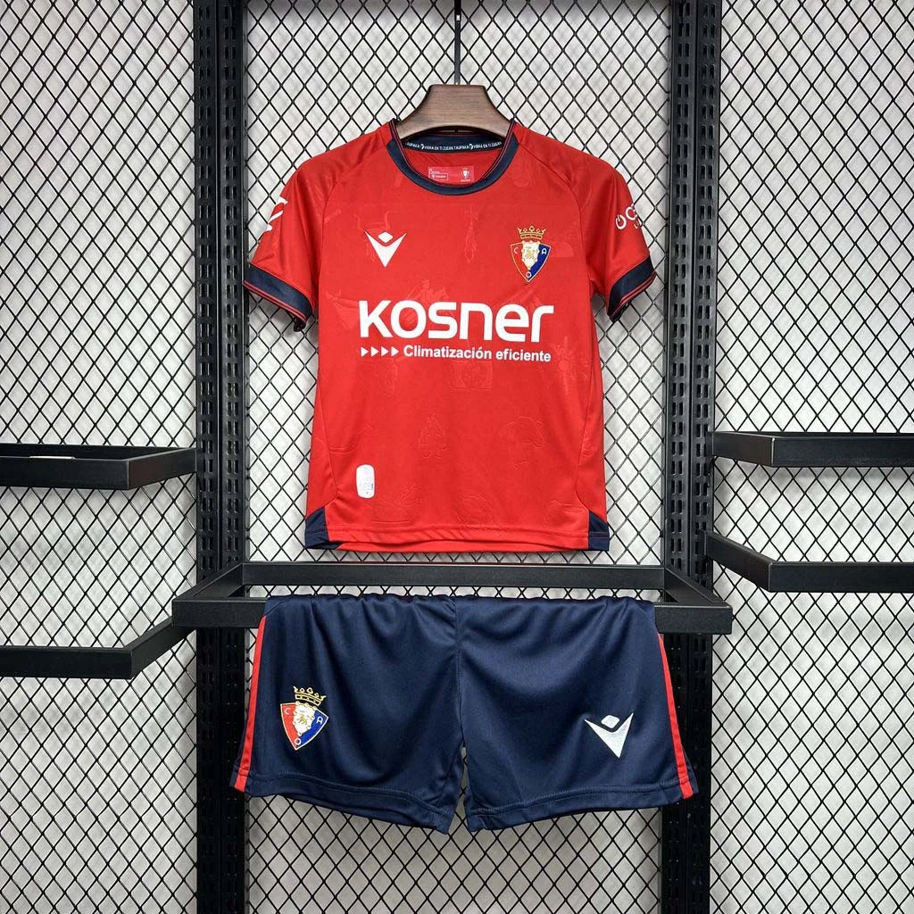 2024-2025 Osasuna Local Kit Talla Niño