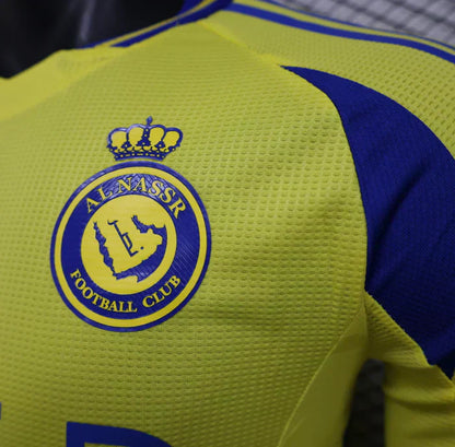 Al Nassr 2024/2025 Local Kit Manga Larga