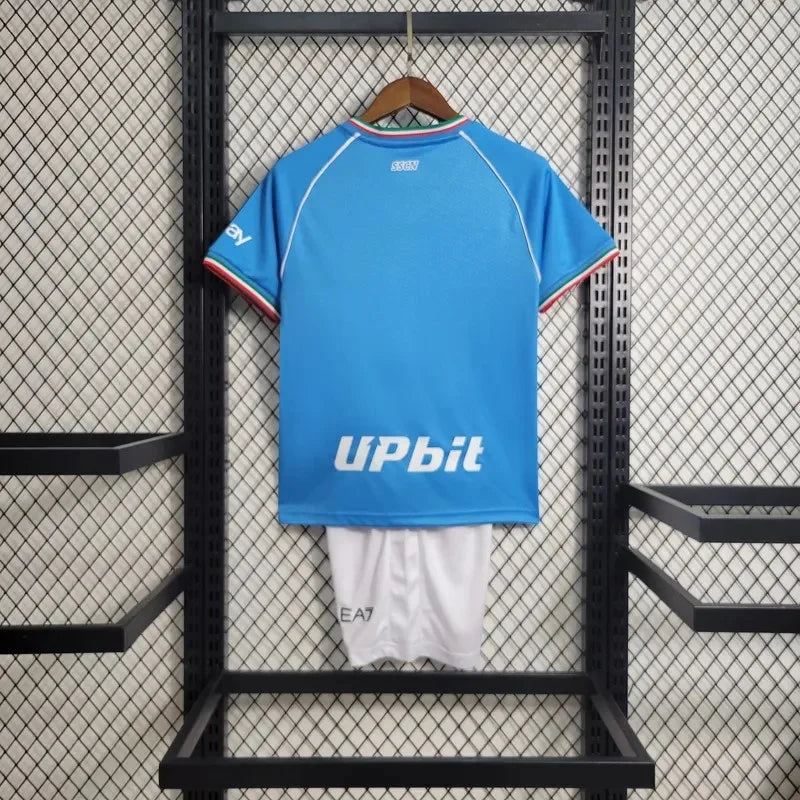 2023/2024 Napoli Local Kit Talla Niño