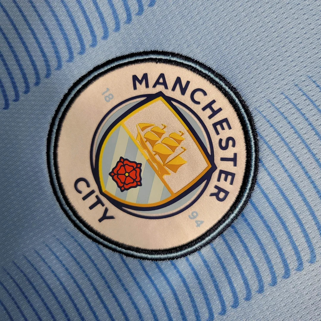 2023/2024 Manchester City Manga Larga Local Kit