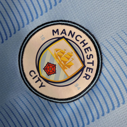 2023/2024 Manchester City Manga Larga Local Kit
