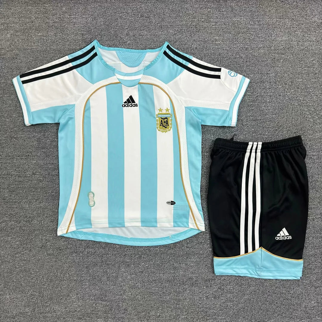 2006 Retro Argentina Local Kit Talla Niño
