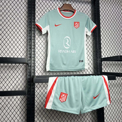 2024-2025 Atletico Madrid Visitante Kit Talla Niño