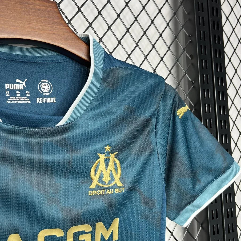 2024/2025 Olympique de Marseille Visitante Talla Niño