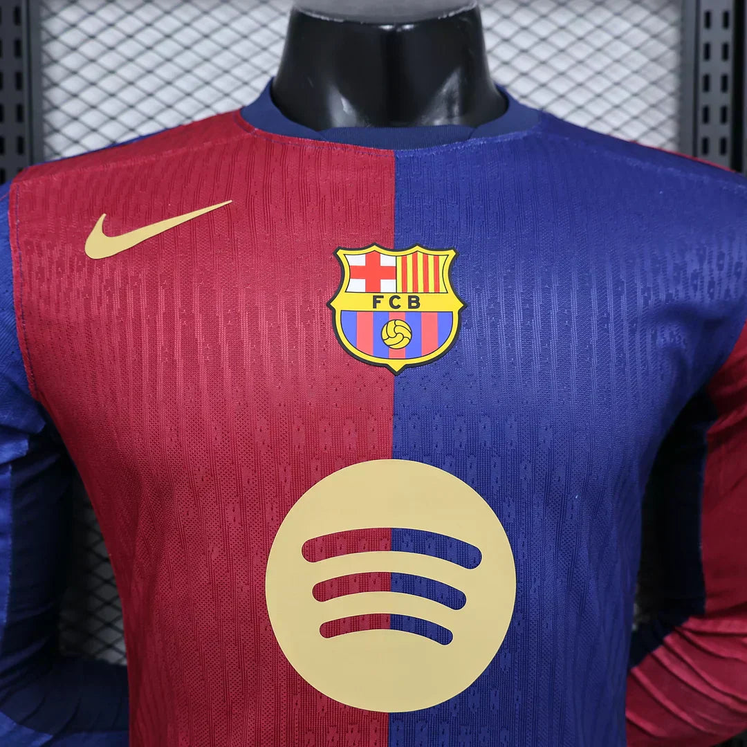 2024/2025 Barcelona Local Kit Manga Larga