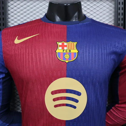 2024/2025 Barcelona Local Kit Manga Larga