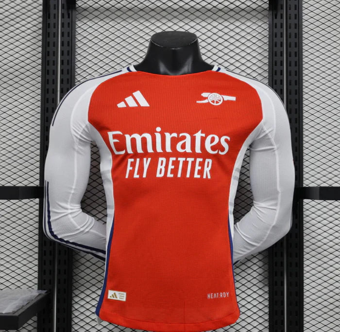 Arsenal 2024/2025 Local Kit Manga Larga