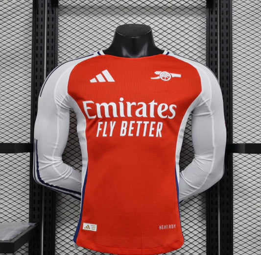 Arsenal 2024/2025 Local Kit Manga Larga