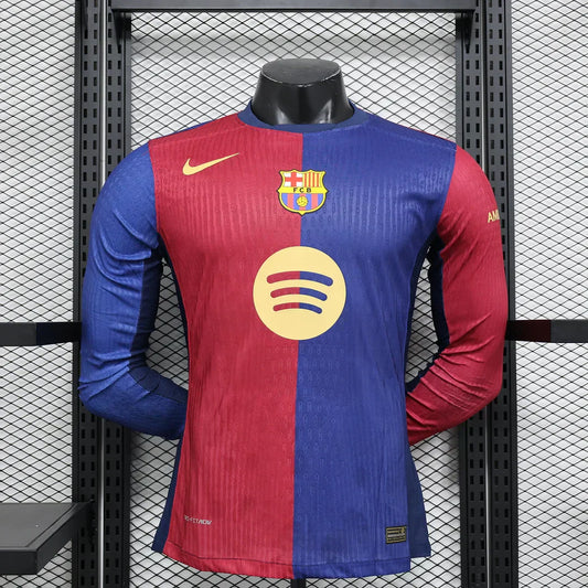 2024/2025 Barcelona Local Kit Manga Larga