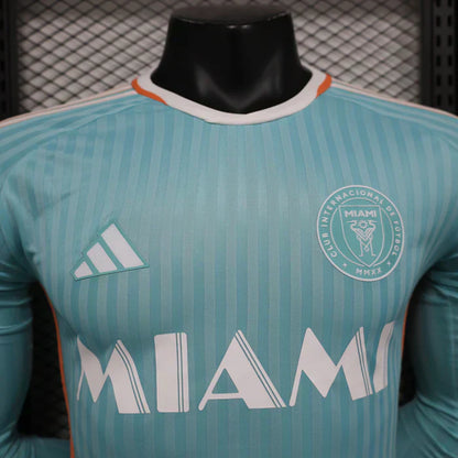 Inter Miami 2024/2025 Alternativa Kit Manga Larga