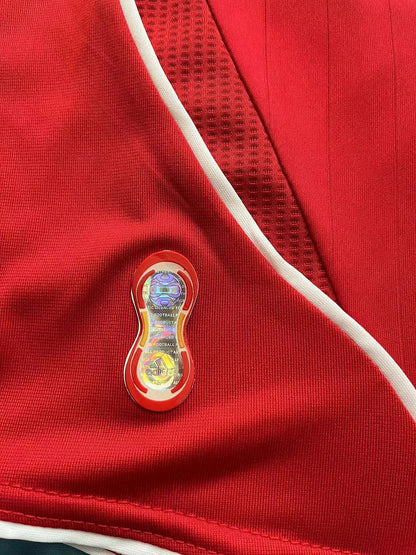 2006-2007 Retro Liverpool Local Manga Larga