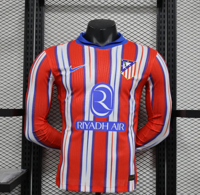 Atletico Madrid 2024/2025 Local Kit Manga Larga