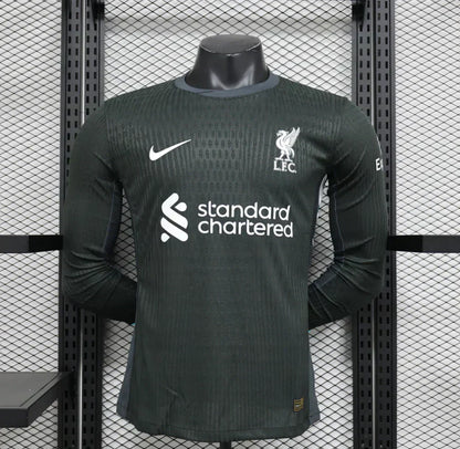 Liverpool 2024/2025 Visitante Kit Manga Larga