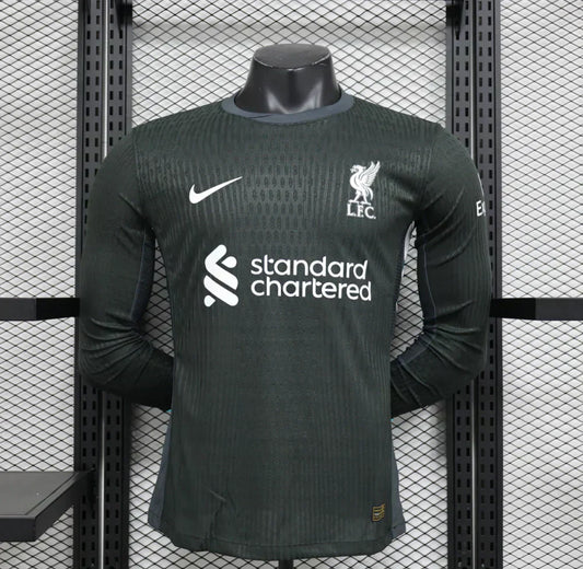 Liverpool 2024/2025 Visitante Kit Manga Larga