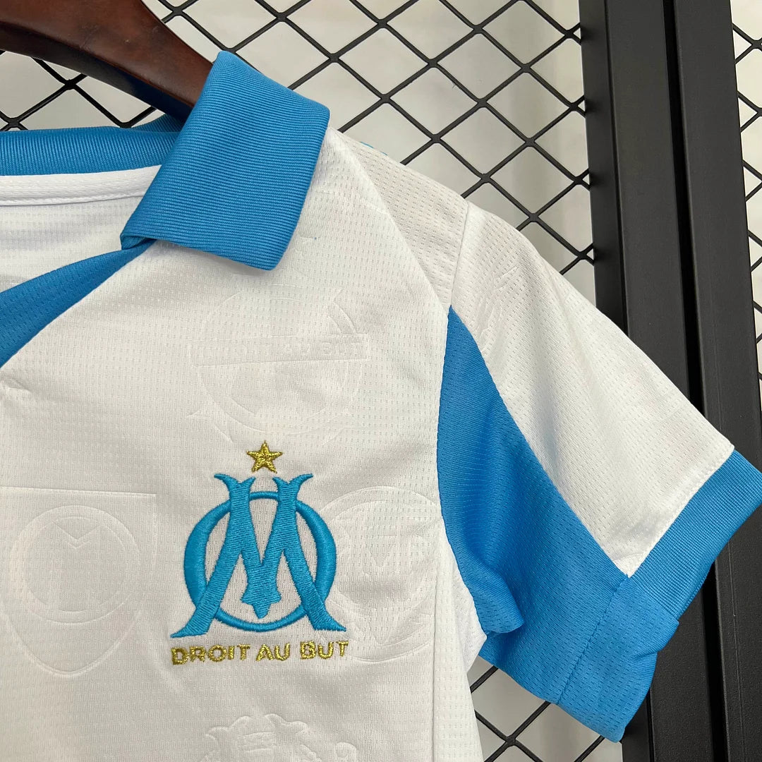 2025/2026 Olympique de Marseille Local Kit Talla Niño