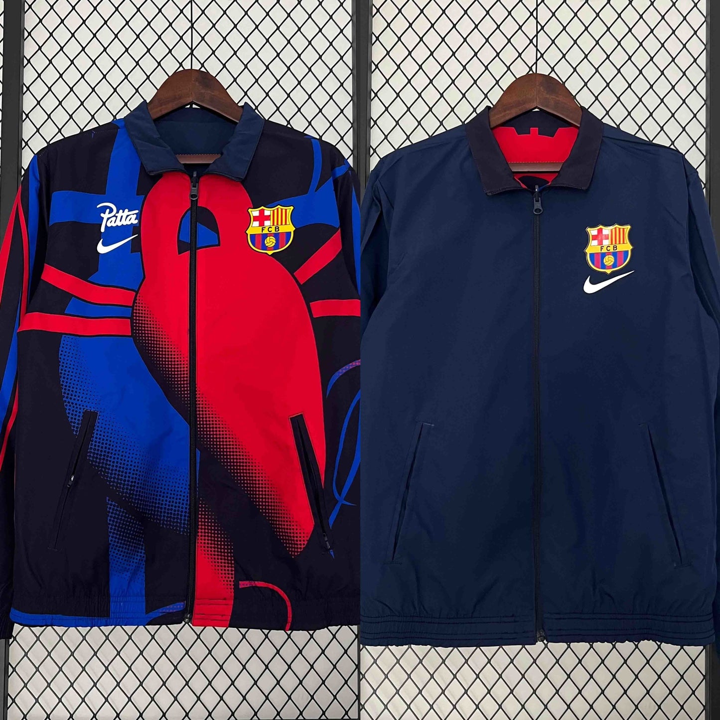 Cortavientos Reversible Fc Barcelona
