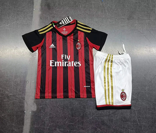2013/2014 Retro AC Milan Local Kit Talla Niño