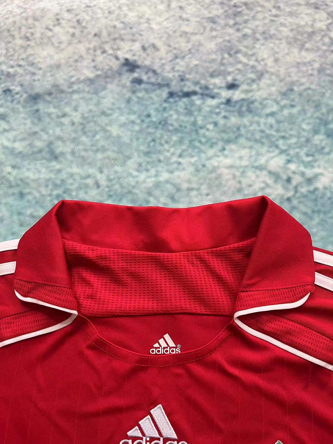 2006-2007 Retro Liverpool Local Manga Larga