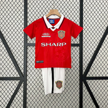 1999/2000 Retro Manchester United European Local Talla Niño