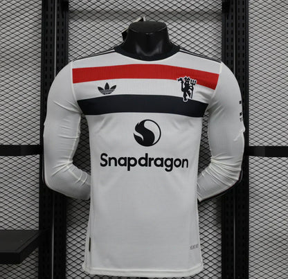 Manchester United 2024/2025 Alternativa Kit Manga Larga