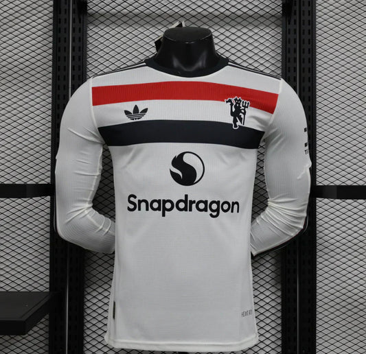 Manchester United 2024/2025 Alternativa Kit Manga Larga