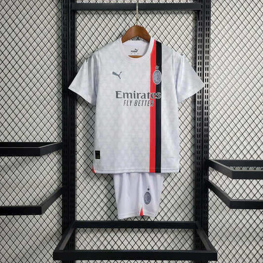 2023/2024 AC Milan Visitante Talla Niño