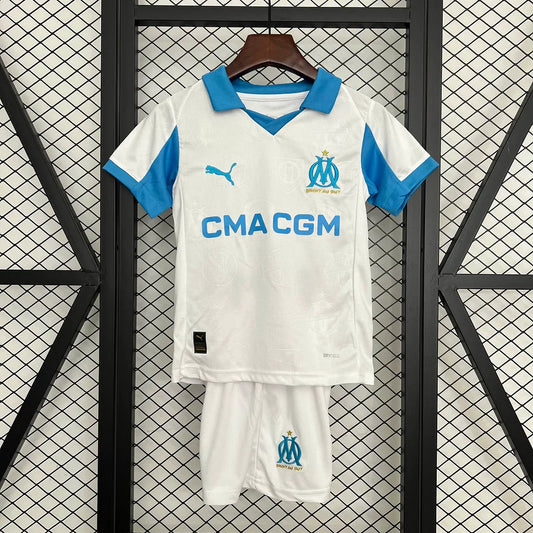 2025/2026 Olympique de Marseille Local Kit Talla Niño