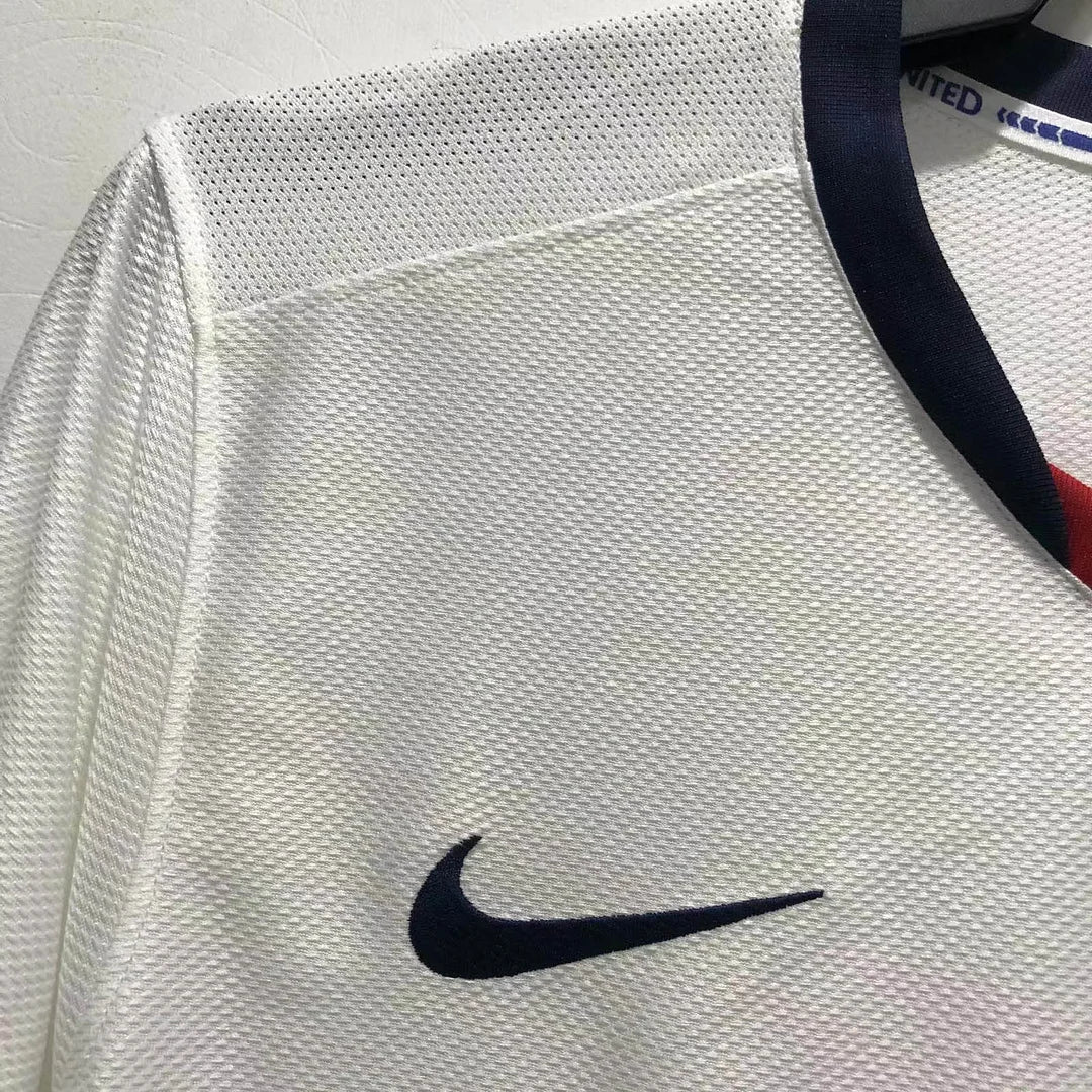 2008/2009 Retro Manchester United Visitante Manga Larga