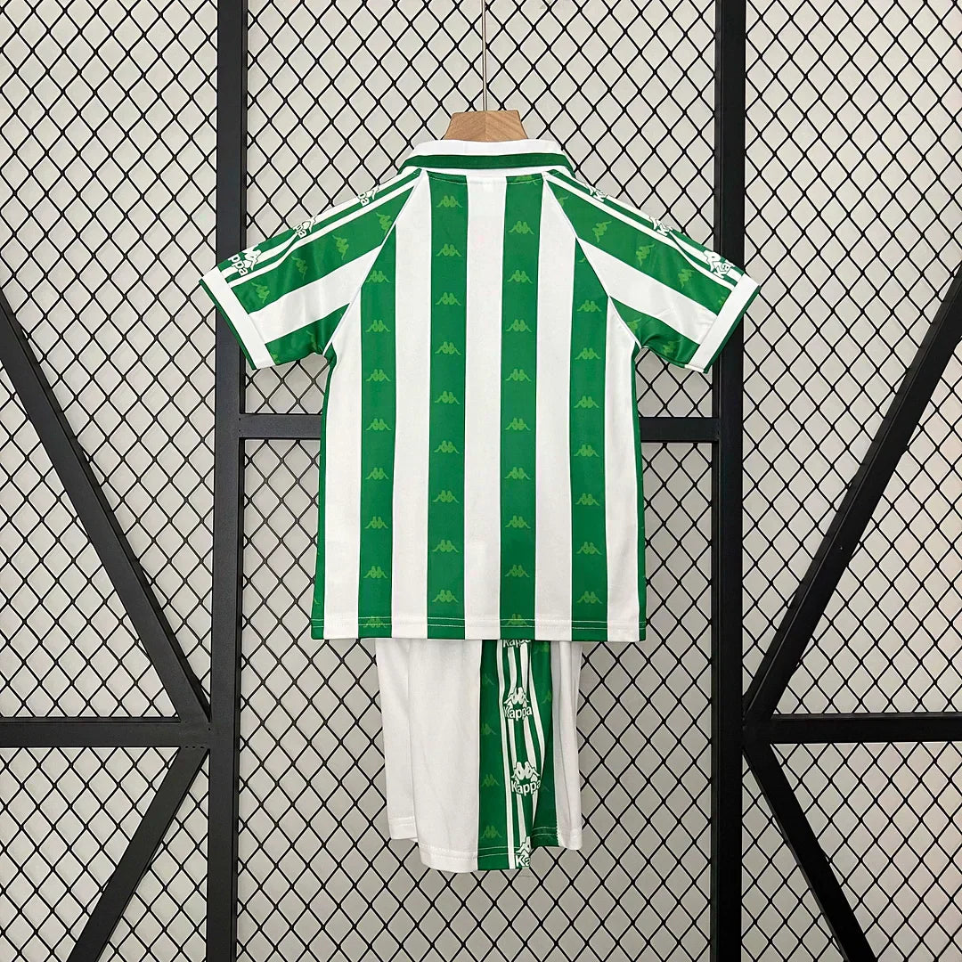 1995/1997 Retro Real Betis Local Kit Talla Niño